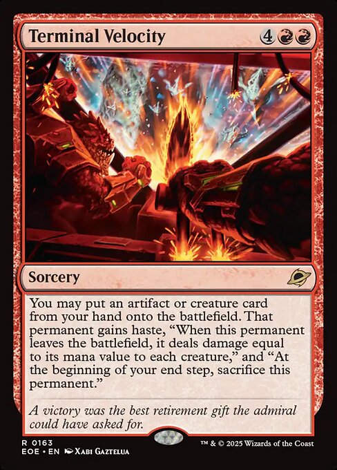 Terminal Velocity (Foil)