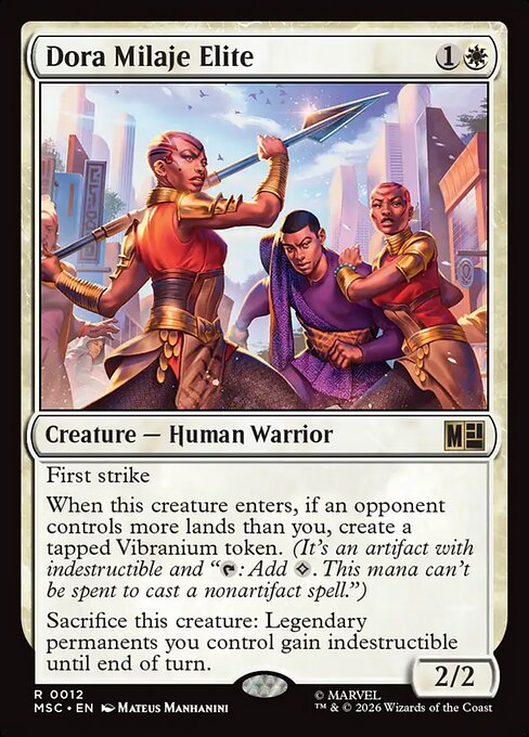 Dora Milaje Elite (Foil)