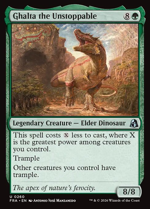 Ghalta the Unstoppable (Foil)