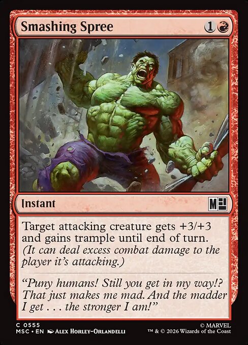 Smashing Spree (Foil)