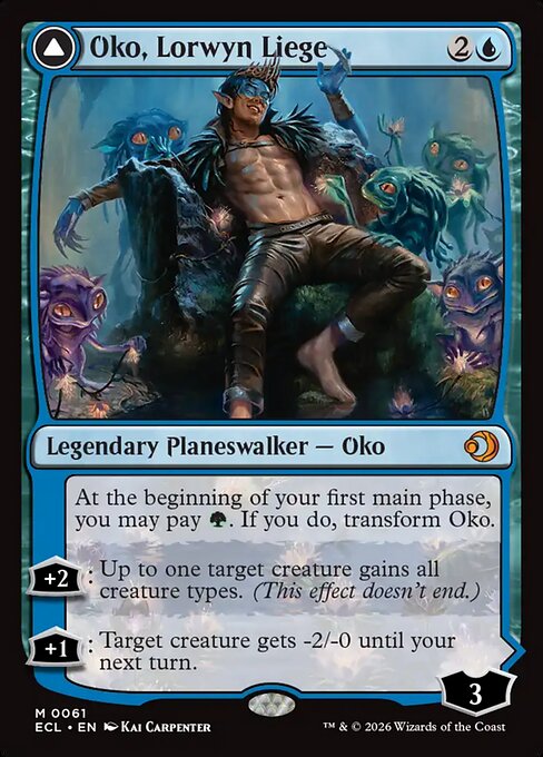 Oko, Lorwyn Liege // Oko, Shadowmoor Scion (ES)