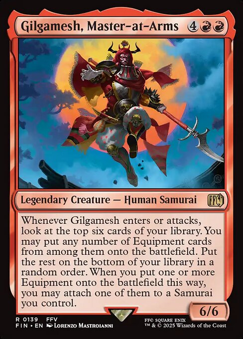 Gilgamesh, Master-at-Arms (Foil)