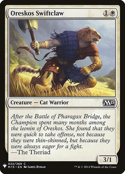 Oreskos Swiftclaw (ES)
