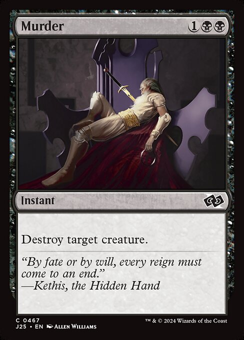 Destroy target creature.