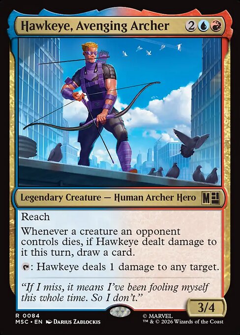 Hawkeye, Avenging Archer (Foil)