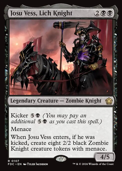 Josu Vess, Lich Knight (Foil)