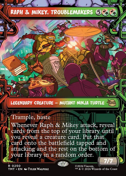 Raph & Mikey, Troublemakers (Foil)