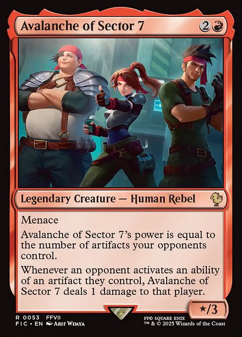 Avalanche of Sector 7 (Foil)
