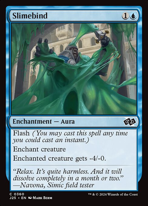 Flash (You may cast this spell any time you could cast an instant.)
Enchant creature
Enchanted creature gets -4/-0.