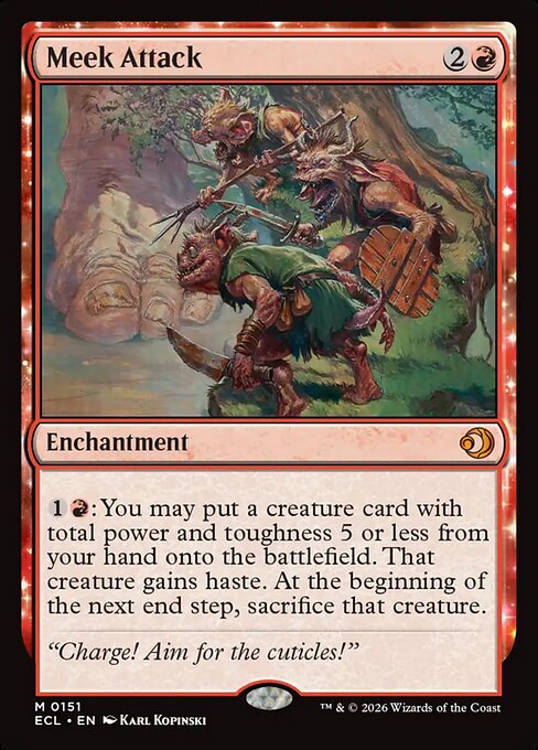 Meek Attack (Foil)