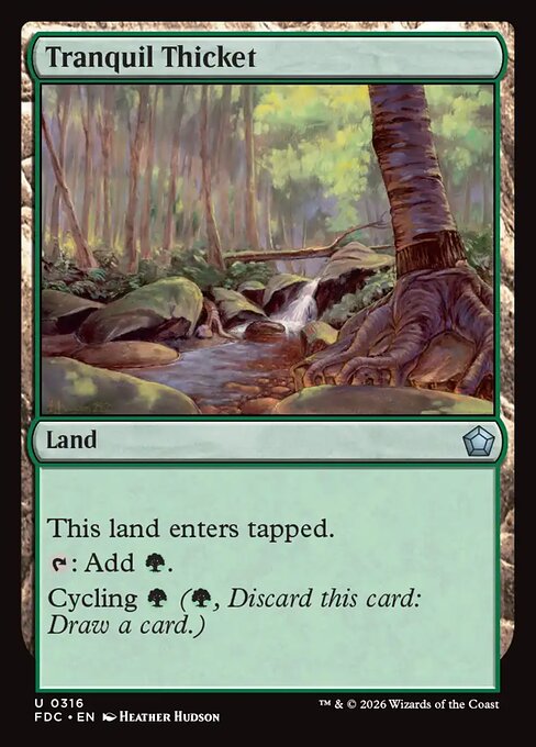 Tranquil Thicket (Foil)