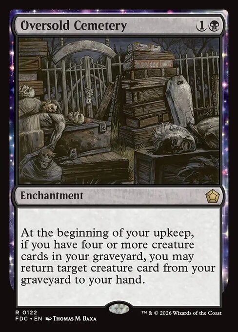 Oversold Cemetery (Foil)