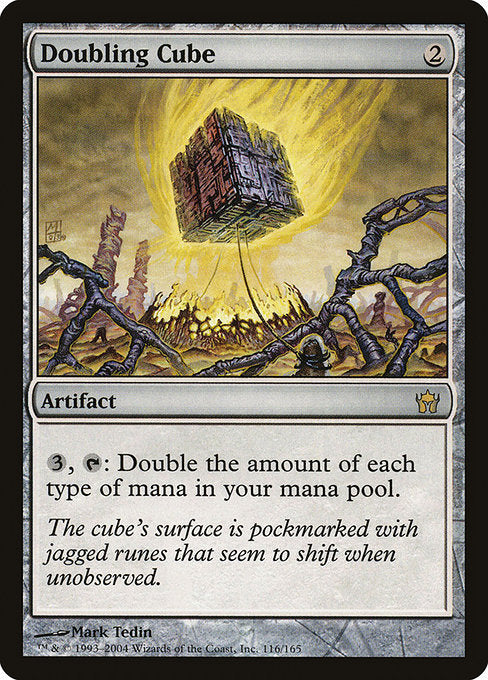 {3}, {T}: Double the amount of each type of unspent mana you have.
