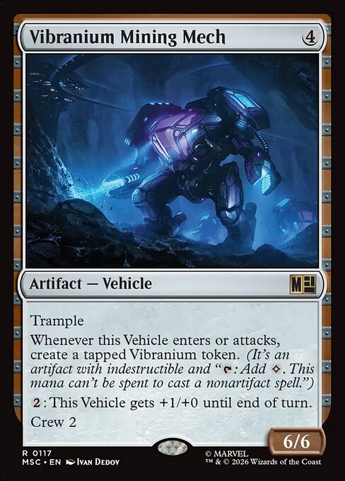 Vibranium Mining Mech (Foil)