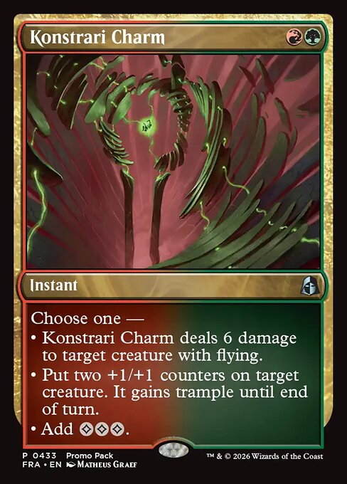 Konstrari Charm (Foil)