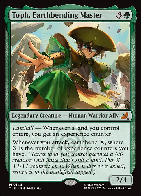 Toph, Earthbending Master (Foil)