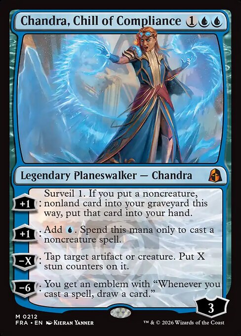 Chandra, Chill of Compliance (Foil)