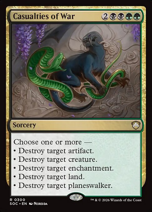 Casualties of War (Foil)
