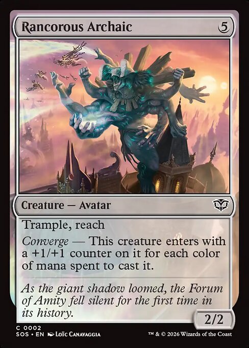 Rancorous Archaic (Foil)