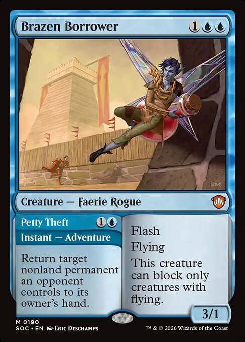 Brazen Borrower // Petty Theft (Foil)