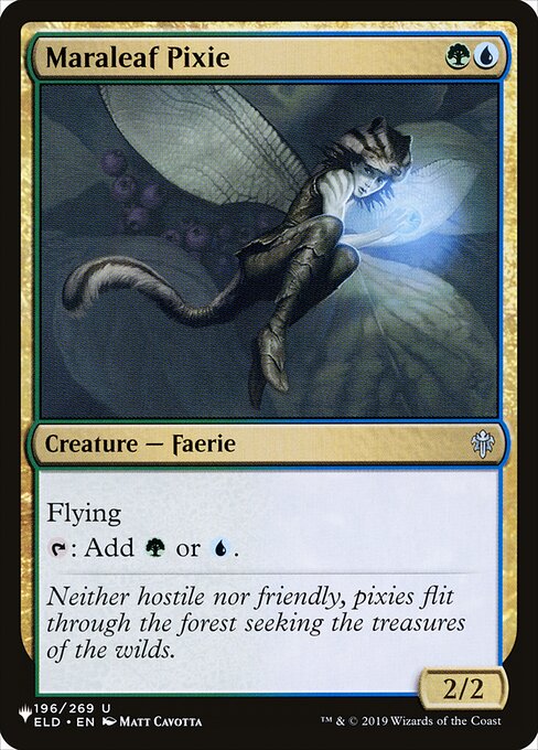 Flying
{T}: Add {G} or {U}.