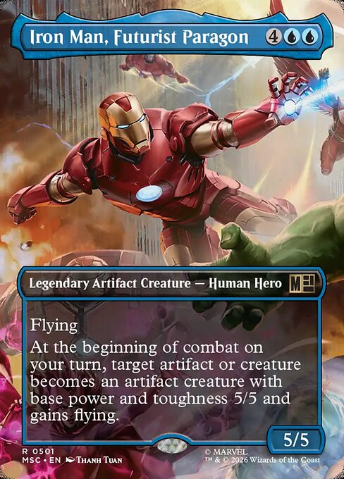 Iron Man, Futurist Paragon (Foil)