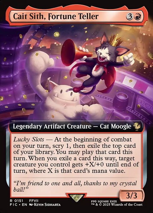Cait Sith, Fortune Teller (Foil)