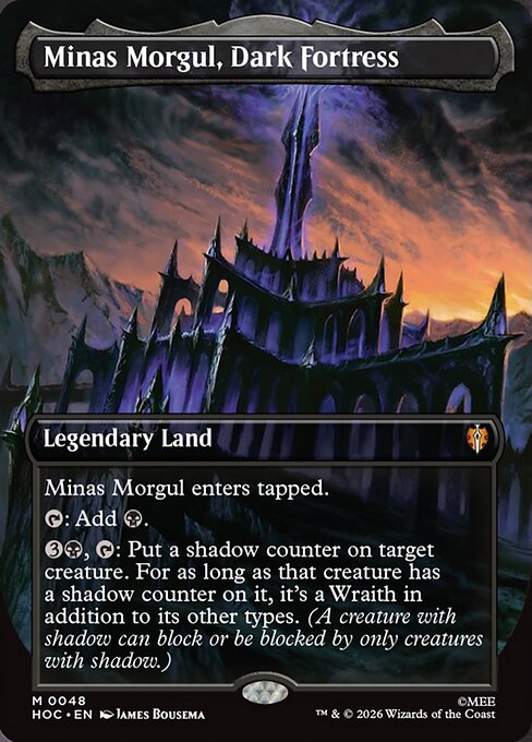Minas Morgul, Dark Fortress (Foil)