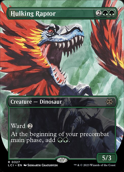 Ward {2}
At the beginning of your precombat main phase, add {G}{G}.
