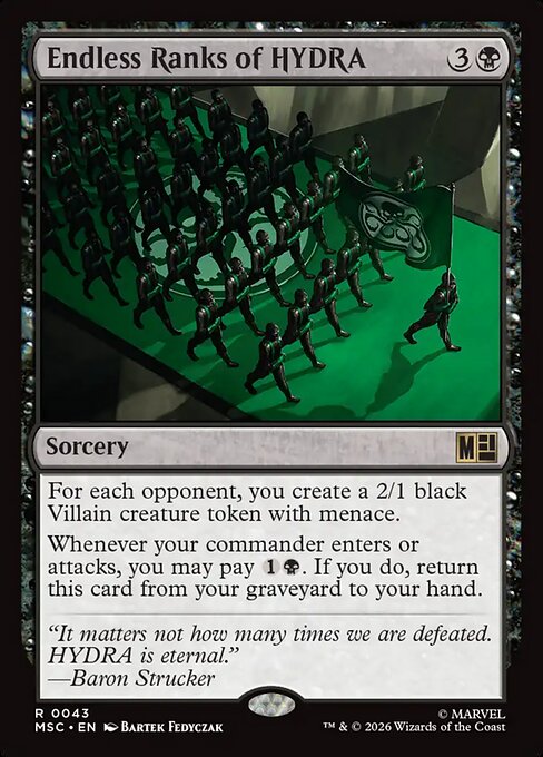 Endless Ranks of HYDRA (Foil)