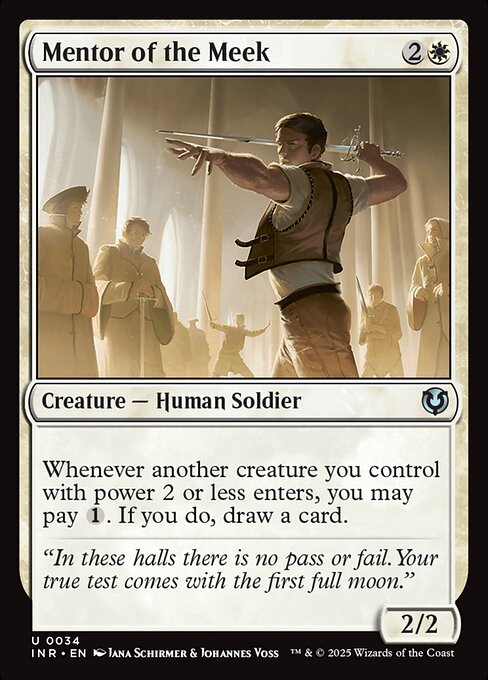 Whenever another creature you control with power 2 or less enters, you may pay {1}. If you do, draw a card.