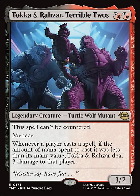 Tokka & Rahzar, Terrible Twos (Foil)
