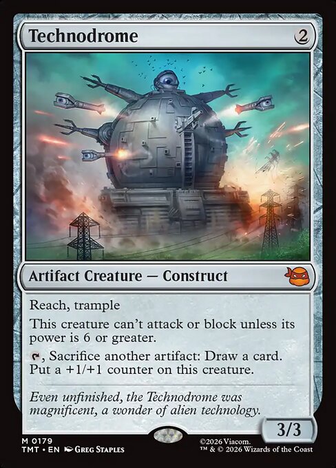 Technodrome (Foil)