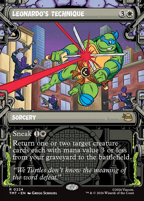 Leonardo's Technique (Foil)