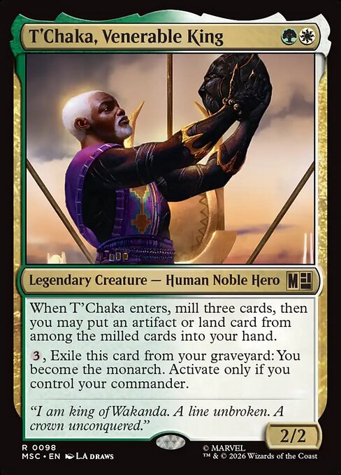 T'Chaka, Venerable King (Foil)