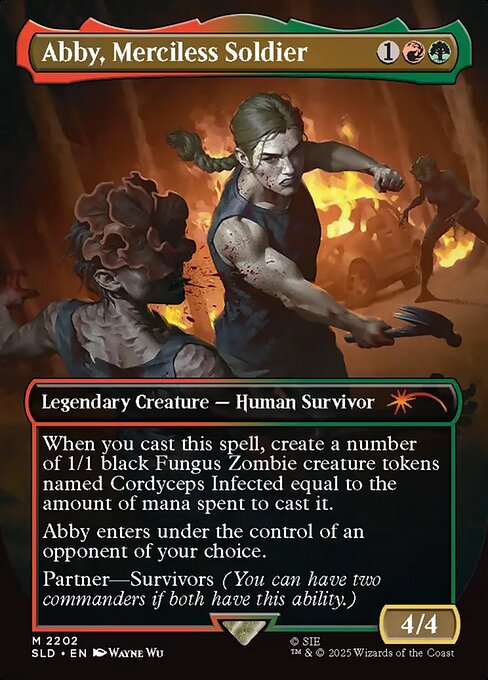 Abby, Merciless Soldier (Foil)