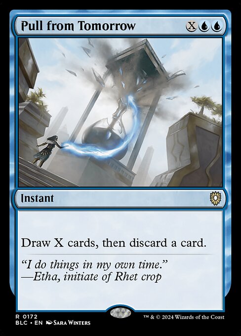 Draw X cards, then discard a card.