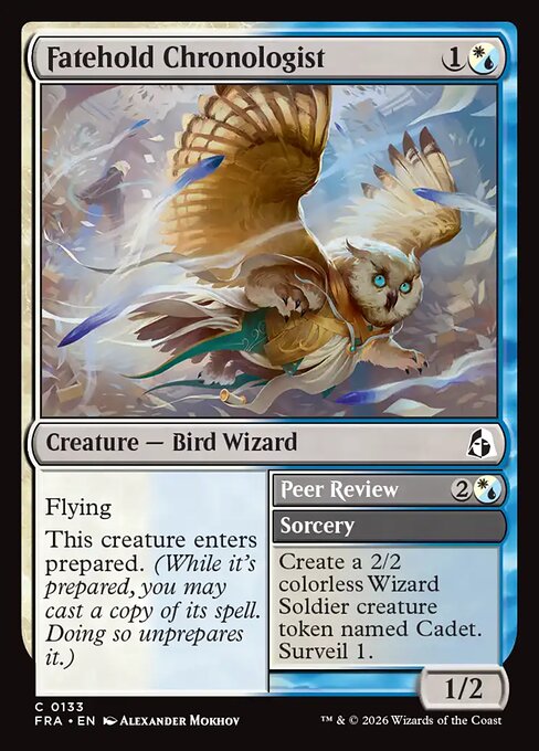 Fatehold Chronologist // Peer Review (Foil)