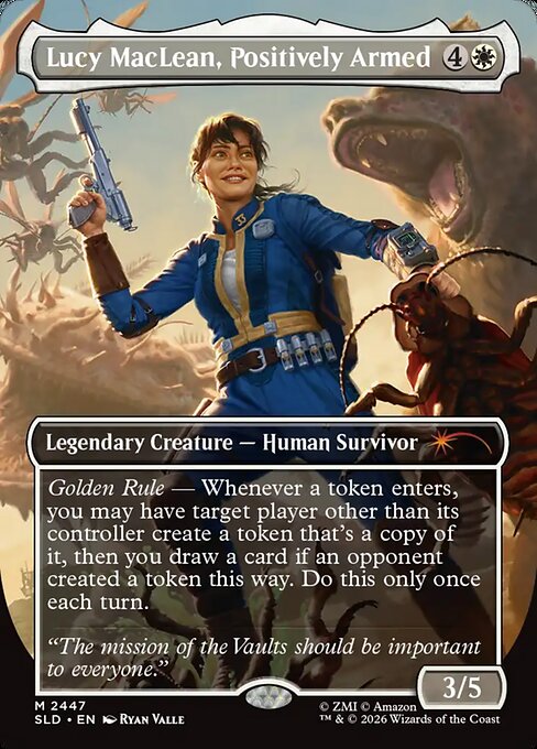 Lucy MacLean, Positively Armed (Foil)