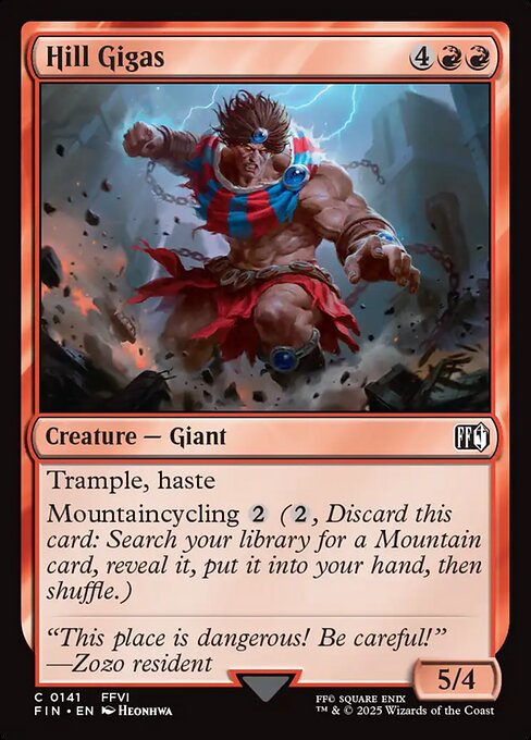 Hill Gigas (Foil)