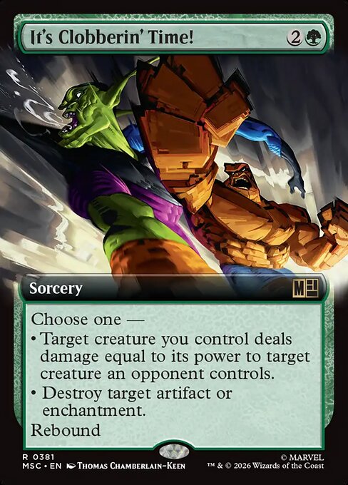 It's Clobberin' Time! (Foil)