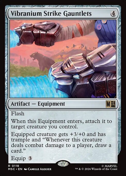 Vibranium Strike Gauntlets (Foil)