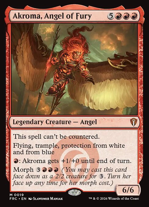 Akroma, Angel of Fury (Foil)