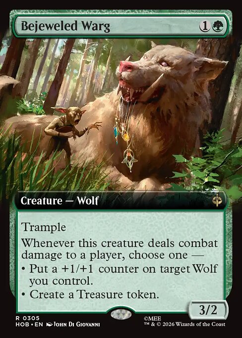 Bejeweled Warg (Foil)