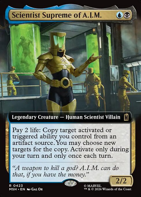 Scientist Supreme of A.I.M. (Foil)