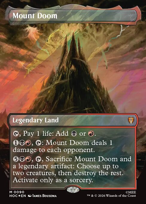 Mount Doom (Foil)