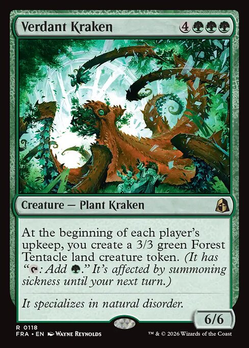 Verdant Kraken (Foil)
