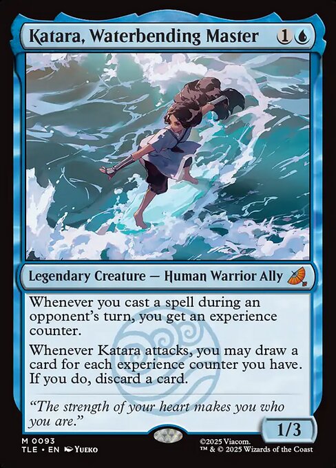 Katara, Waterbending Master (Foil)