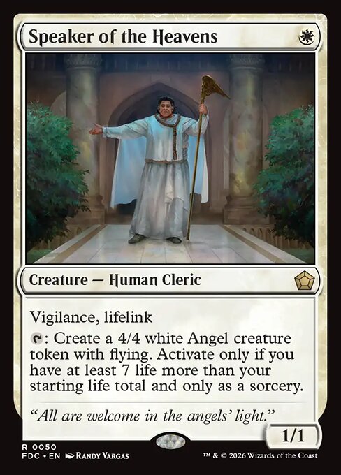 Speaker of the Heavens (Foil)
