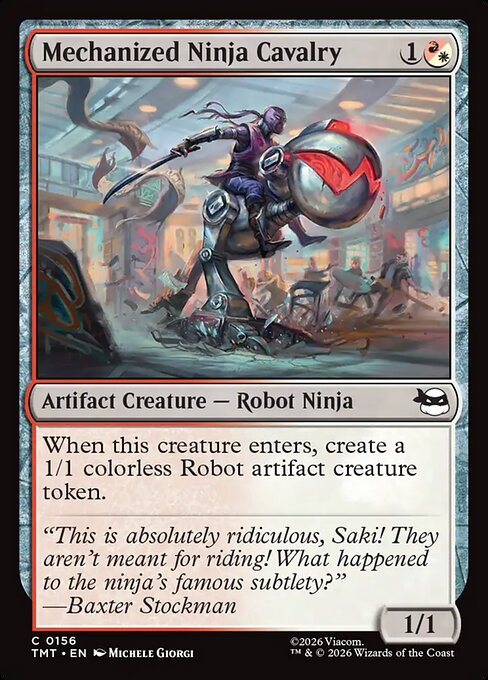 Mechanized Ninja Cavalry (Foil)